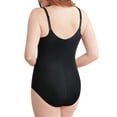 thumbnail image 2 of Women's Bali DF0056 Ultra Light Illusion Bodyshaper (Black 36B), 2 of 4