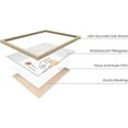 thumbnail image 2 of HAUS AND HUES Minimalist Wall Art Abstract Poster Line Art Drawing Poster, Sketch Wall Art Minimalist Women Wall Decor, Wall Art Minimalist Posters (Abstract Girl, 12x16 Beige Framed), 2 of 6