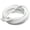 White-6.6ft, variant on White Curtain Wire with Screw-in Eyes and Hook,Plastic Coated Window Picture Hanging Wire,Durable Anti-Tear Elastic String for Net Curtain Rod,Roller Blinds & Window Curtain Fixing(White-6.6ft)