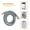 Voiceine 1 Set Drain Pipe Thicken Drum Washing Machine Drain Pipe Washing Machine Drain Pipe Kit