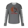 thumbnail image 4 of Tawop Mens T Shirts Crew Neck Long Sleeve Graphic Casual Gray M, 4 of 5