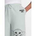 thumbnail image 4 of The Mandalorian Grogu Women's Graphic Jogger Pants, Sizes XXS-XXL, 4 of 5