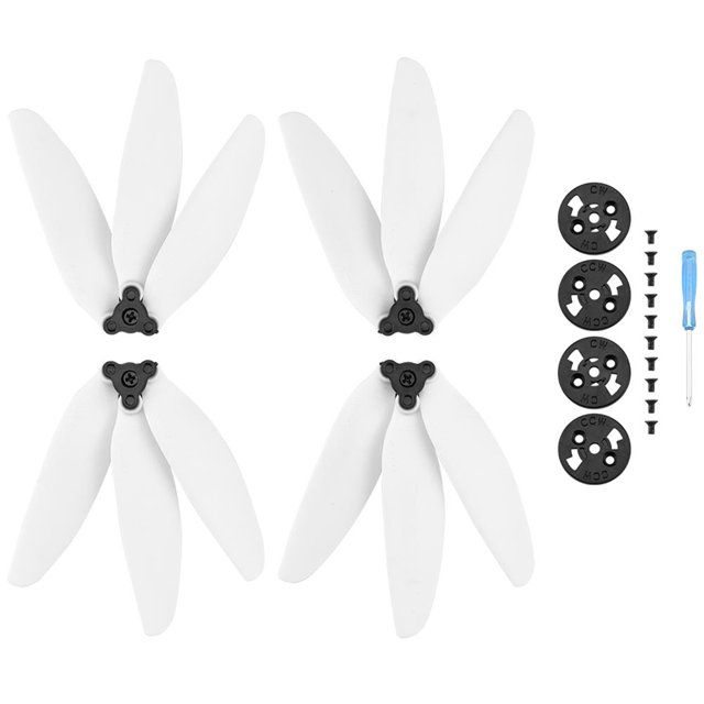 MasteelfCA 1 Set Three-blades Drone Propeller Lightweight Drone Blades Useful Accessory