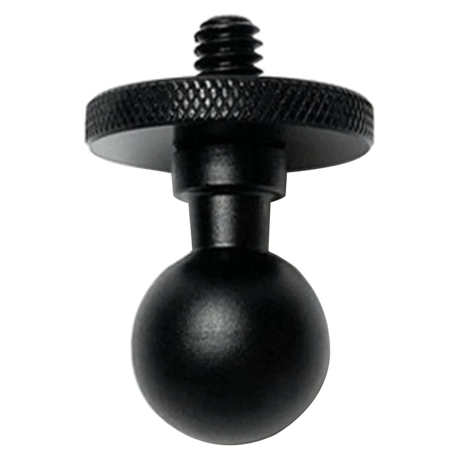 Sardfxul Aluminium Alloy 1/4 Screw 17mm Ball Mount Ball Head Adapter Phone Holder