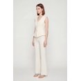 thumbnail image 2 of Women's Straight Leg Crepe Knit Pintuck Detail Pants, 2 of 4