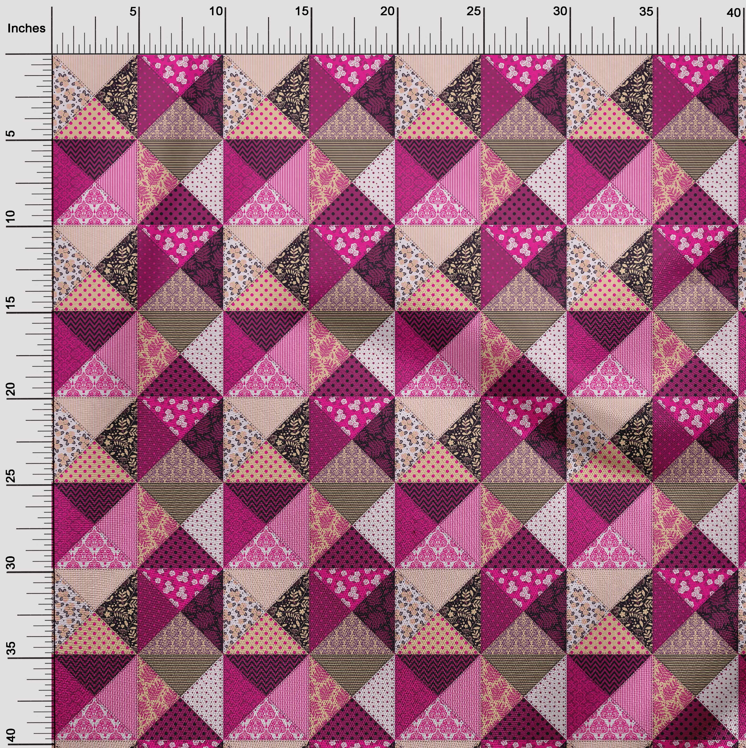 oneOone Cotton Jersey Light Brown Fabric Quilt Patchwork Fabric For Sewing Printed Craft Fabric By The Yard 58 Inch Wide