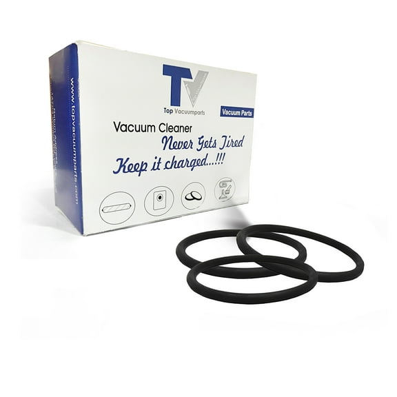 Replacement Part For Eureka Sanitaire Vacuum Cleaner Belt For Models 600, 1400, 1900, 2000, 2100, 4000, 5000, 6400 and 7500 series, SC889A, SC887B, SC883A-1, SC883A, SC882A-1 [3 Belts] # 30563B