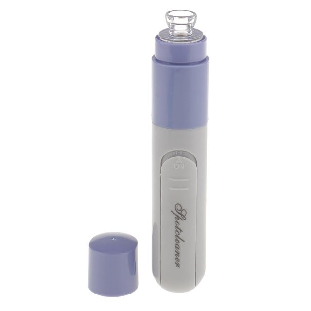 Handheld Electric Facial Skin Cleaning Maquillaje Pore Limpiador Limpiador Blackhead Zit Acné Herramienta De Eliminación De Succión SM SunniMix Herramienta limpia negra