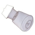 thumbnail image 4 of Lobster Mesh Fishing Net Prawn Crab Cage Folding Trap Net Foldable Metal Wire Fish Shrimp Basket, 4 of 8