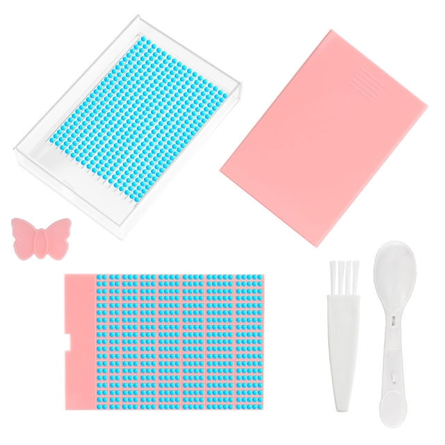 Kit Bandeja Pintura Diamantes Con Cajón Organizador Tapa para Y Adultos