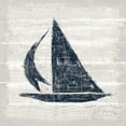 thumbnail image 3 of Schlabach, Sue 20x20 Black Modern Framed Museum Art Print Titled - Driftwood Coast II Blue, 3 of 5