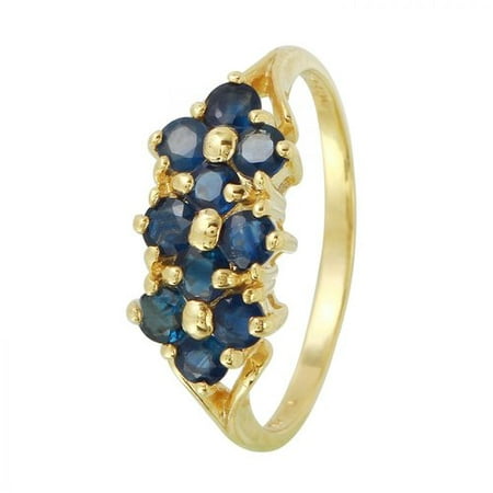 Foreli 1CTW Sapphire 10k Yellow Gold Ring