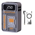 thumbnail image 1 of TFixol 7.4V Lithium Battery Car Air Pump - Multifunctional Portable Tire Inflator with Emergency Light, Power Bank, Auto Pressure Detection, and LED Display for Cars, Bikes, and Sports Equipment., 1 of 6