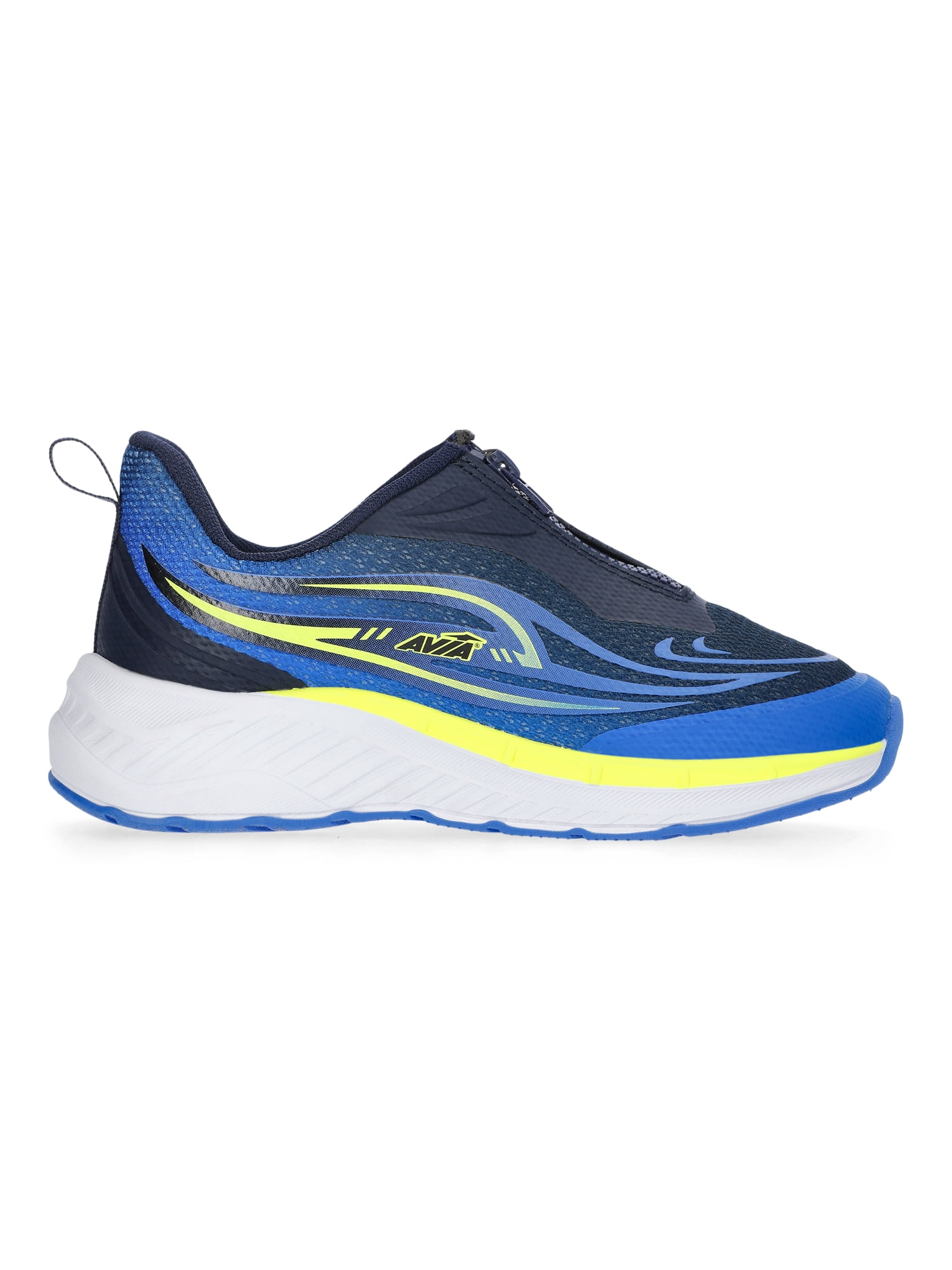 Avia Little and Big Kids Zip Easy On Athletic Sneakers