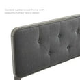 thumbnail image 5 of Modway Collins Tufted King Fabric and Wood Headboard in Gray Charcoal, 5 of 9