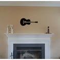 thumbnail image 2 of Classical Guitar With Inspired Word Art Solid Steel Home Decor Decorative Accent Metal Art Sign, 2 of 3