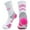 Hot Pink, variant on sususu Knee High Socks for Women Boots,Youth High Top Basketball Socks for Kids Athletic Crew Socks for Boys And Girls Sports Team Practice Game Day Performance