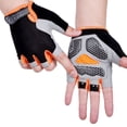 thumbnail image 2 of Guantes de ciclismo antideslizantes para hombres y mujeres, antisudor, medio dedo, transpirables, antigolpes, deportes, bicicleta, nuevo Fivean Guantes deportivos, 2 of 2