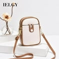 thumbnail image 2 of IELGY women's small fresh candy color color matching simple messenger mobile phone bag, 2 of 2