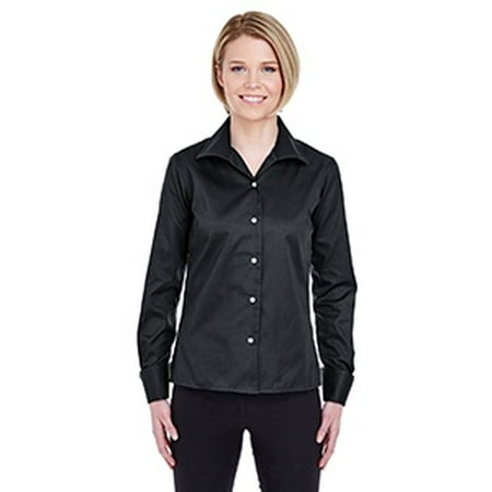 Ultraclub Ladies Whisper Twill Shirt - UltraClub Ladies' Whisper Elite Twill