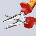 thumbnail image 2 of Knipex-08 26 145 SB Pinzas universal en punta aislados con fundas en dos componentes, según norma VD KNIPEX STORE MEXICO 08 26 145 SB, 2 of 2