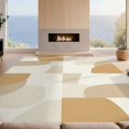 thumbnail image 2 of Design&I 2'x3' Washable Doormat Beige Cream Blended Field Understated Asymmetric Neutral Plush for Entryway, Indoor, Ultra-Thin & Non-Slip Skid-Resistant, 2 of 7
