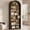 Black, variant on Fnova 8-Tier 78.7" Tall Arched Bookcase, Wooden Open Bookshelf Display Shelf for Living Room Bedroom Office Library, Black
