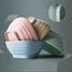 thumbnail image 3 of 4Pcs 19OZ Reusable Wheat Straw Soup Bowl, Fiber Cereal Bowls, Unbreakable Snack Dessert, 3 of 5