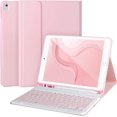 thumbnail image 1 of Funda con teclado para iPad de 9.ª, 8.ª y 7.ª generación (10,2 pulgadas, 2021/2020/2019), funda con teclado extraíble para iPad de 9.ª generación., 1 of 4