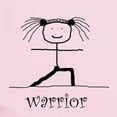 thumbnail image 2 of CafePress - Warrior Yoga Pose: Infant Bodysuit - Baby Light Bodysuit, Size Newborn - 24 Months, 2 of 4