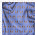 thumbnail image 4 of Soimoi Modal Satin Fabric Deer Animal Decor Fabric Printed Yard 42 Inch Wide, 4 of 5