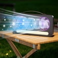 thumbnail image 2 of Dual Head USB Desktop Fan with Adjustable Angles, High Velocity Airflow, Portable Cooling Fan for Home Office, Study Desk, and Personal Workspace Use, 2 of 7
