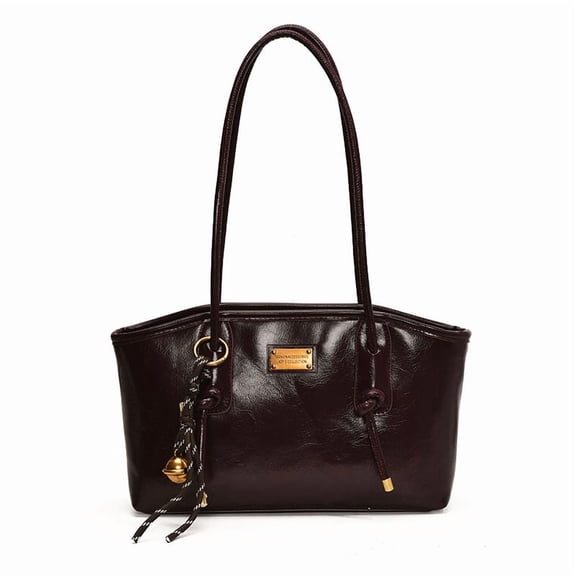 SPEKSEE Autumn Vintage handbag Leather Shoulder Bag for Women Small Hobo Purse Trendy Shoulder Bag