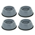 thumbnail image 3 of Billuyoard Almohadillas antivibración de 4 piezas, alfombrillas de plástico para lavadora, alfombrillas antideslizantes a prueba de golpes para Juegos de accesorios de baño, 3 of 6