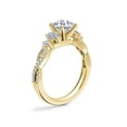 thumbnail image 3 of 1.00 Ct Lovely Round Cut Solitaire Genuine Diamond Engagement Ring for Women in 14K Yellow Gold Size 6 (F-G/VS1) by Diamond-Capitals, 3 of 8