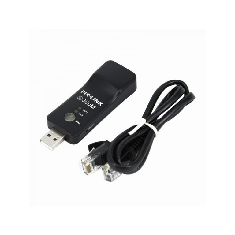 Wireless To LAN Adapter WiFi Dongle For Blu-Ray Player USB Connect - Walmart.com