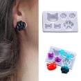 thumbnail image 2 of 1 Pcs Silicone Mold Cute DIY Handmade Jewelry Making Cat Paw Resin Mould for Mold Store, 2 of 10