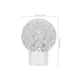 thumbnail image 2 of GAXIRE 100Ud Cubierta Plástica Transparente Para Luces LED De Cuerda De Piña Para, 2 of 8