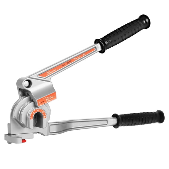 1/4-1/2 inch outer diameter copper aluminum tube 180 ° manual bender 3 inch horizontal pipe bending tool, automotive HVAC repair