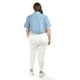 thumbnail image 3 of Chaqueta de mezclilla corta Roman Fashion /Tallas Extras, 3951 (Mezclilla light) azul cielo 36, 3 of 7