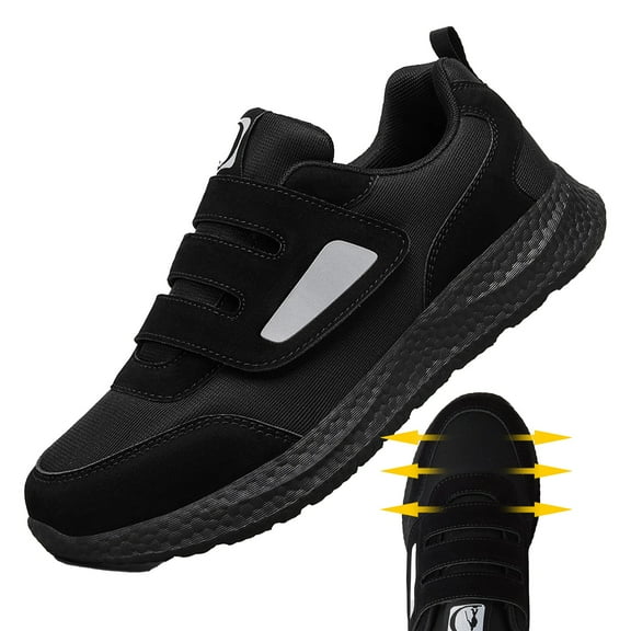 Diabetic Slippers Women Men Extra Wide Width Adjustable Sneakers For Swollen Feet | Soft Sole Orthopedic Slip-On Walking Shoes With Velcro