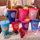 thumbnail image 5 of Paquete de 50 pegatinas de cara feliz, divertidas y lindas pegatinas de emoticonos, pegatinas de vinilo impermeables, para botella de agua, computadora portátil, teléfono, tazas, álbumes de recortes,, 5 of 5