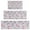 Pioneer Flower Floral, variant on Pioneer Flower Floral Print Pattern Kitchen Rugs Sets Of 3,Kitchen Runner Rugs Non Skid Washable,Decorative Kitchen Floor Mats for Kitchen,Sink,Laundry,17"x30" 17"x47" 17"x59"