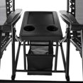 thumbnail image 4 of Garden Winds Replacement Canopy ONLY - Compatible with The Mainstays Oversized Double Zero Gravity Swing - Slate Gray - RipLock 350, 4 of 4