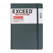 Exceed A5 Ruled Journal, Ruled, Gray, 120 Sheets, 100gsm