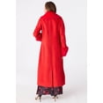 thumbnail image 4 of Roaman's Women's Plus Size Wool Blend Coat With Faux Fur Trim, 4 of 4