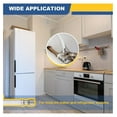 thumbnail image 6 of 8 FT Refrigerator Water Line, Polyester-Reinforced PVC Braided Ice Maker Hose with 1/4" Comp X 1/4"Compression Fittings(5PCS,8 Foot)(HOSE062-5Pack), 6 of 6