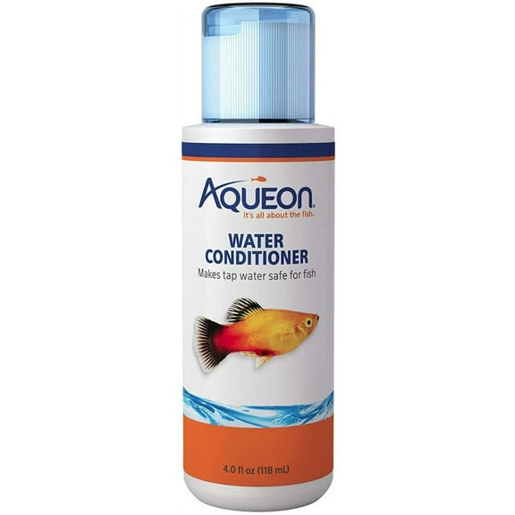 Aqueon Water Conditioner Makes Tap Water Safe for Fish [Aquarium Water Clarifiers, Aquarium Supplies] 24 oz (6 x 4 oz)