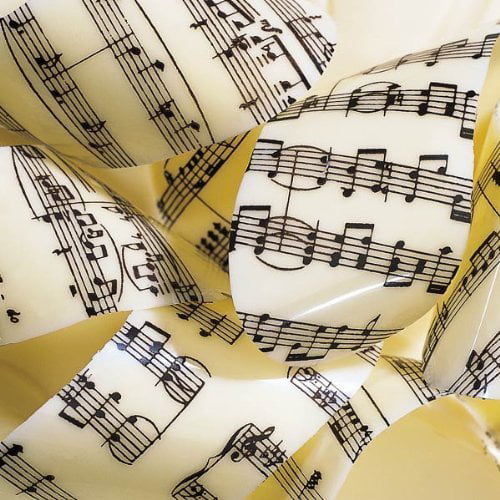 Musical Instruments Chocolate Transfer Sheet 