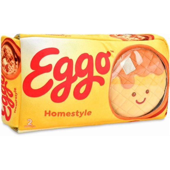 Eggo Waffle Packaging Plush Set